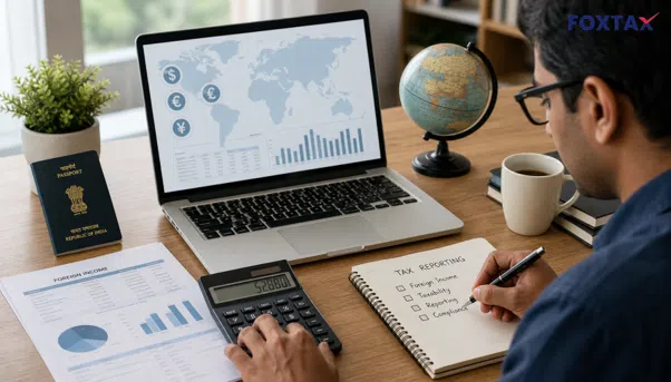 Indian resident calculating foreign income for tax reporting