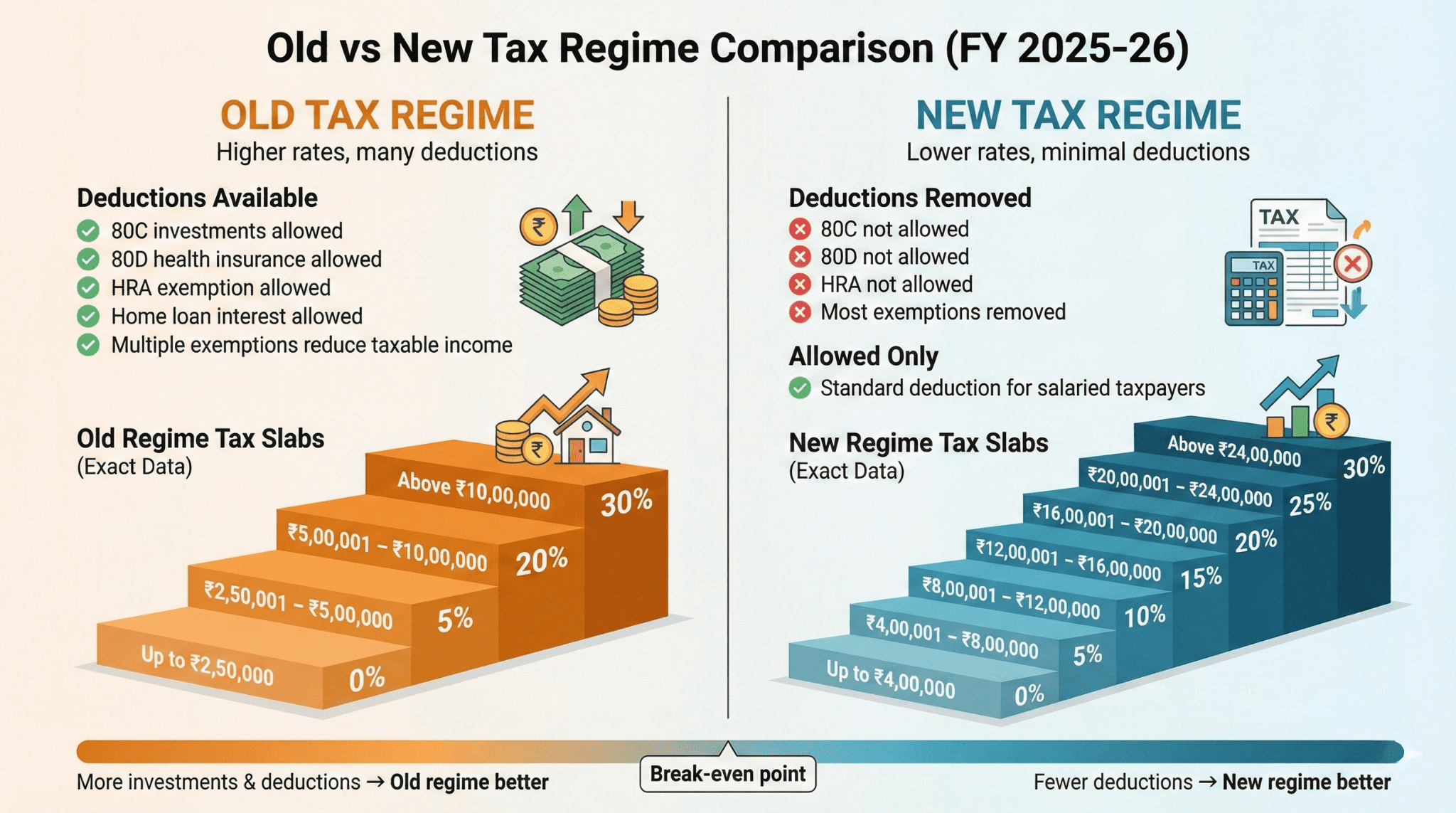 New vs Old Tax Regime