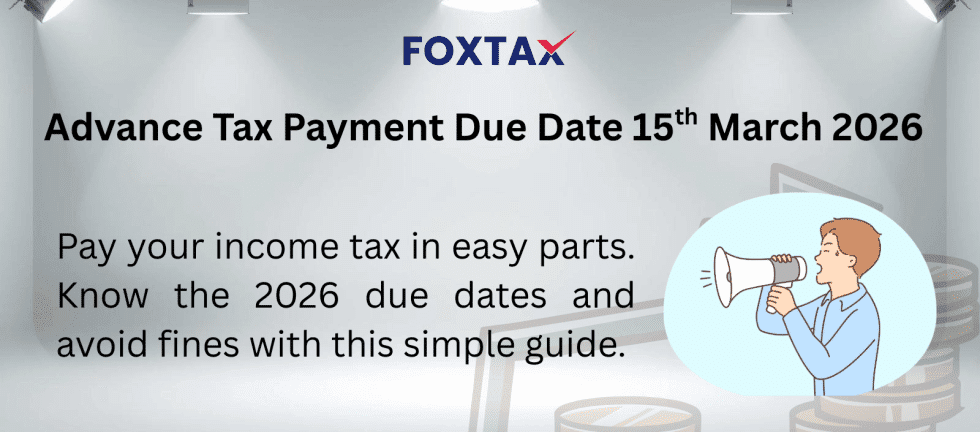 advance tax payment Due Date